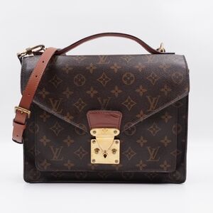 CC49 ❤️ LOUIS VUITTON Monogram Monceau 28 Hand Bag